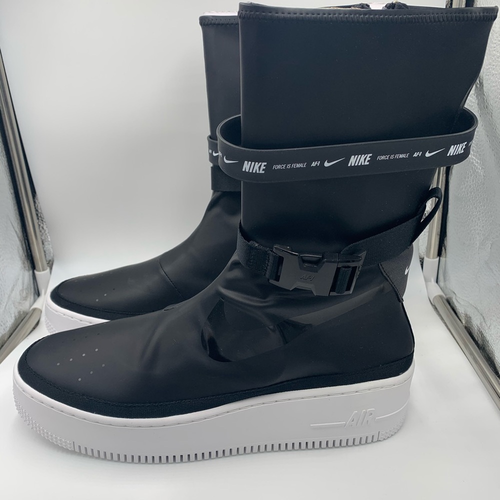 Nike W AF1 Sage Hi "Black/Black-White"